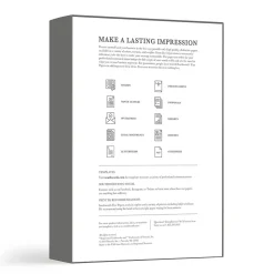 Southworth Resume Paper<Granite 8.5" x 11" Specialty Paper, 24 Lbs., Smooth, 500/Box (934C)