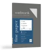 Southworth Resume Paper<Granite Specialty Paper, 8.5" x 11", 24 lb., Smooth Finish, Gray, 100 Sheets/Box (P914CK)