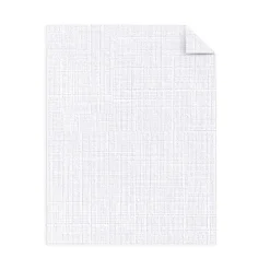 Southworth Multipurpose Paper<Linen Resume 100% Recycled 8.5" x 11" Multipurpose Paper, 32 Lbs., 100 Brightness (RD18BCFLN)
