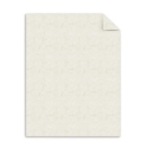 Southworth Multipurpose Paper<Parchment Specialty Multipurpose Paper, 32 lbs., 8.5" x 11", Ivory, 250/Box (J988C)