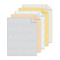 Southworth Multipurpose Paper<Parchment Specialty Sampler Paper, 8.5" x 11", 24 lb., Assorted, 50/Pack (P984S)