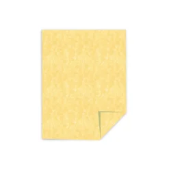 Southworth Multipurpose Paper<Parchment Specialty 8.5" x 11" Multipurpose Paper, 24 lbs., Gold, 100/Box (P994CK)