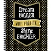 Carson-Dellosa Grade Books<Sparkle and Shine Teacher Planner Plan Book, Dream Bigger Aim Higher Shine Brighter, Paperback (105020)