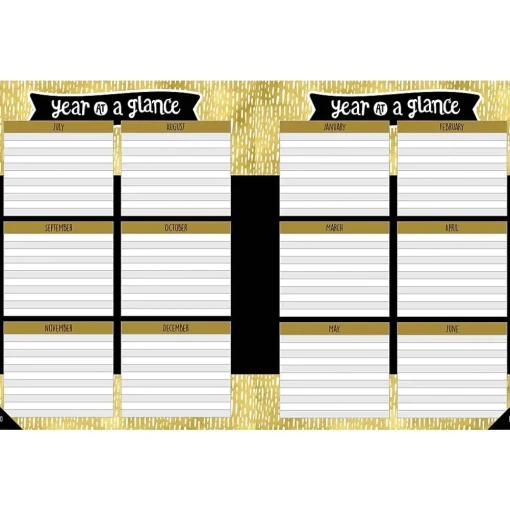 Carson-Dellosa Grade Books<Sparkle and Shine Teacher Planner Plan Book, Dream Bigger Aim Higher Shine Brighter, Paperback (105020)