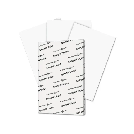 Springhill Multipurpose Paper<Digital Index 10% Recycled 11" x 17" Multipurpose Paper, 110 lbs., 92 Brightness, 250/Pack (SGH015334)