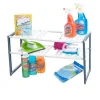 Stalwart Shelving<Adjustable Under Sink Shelf Organizer Unit