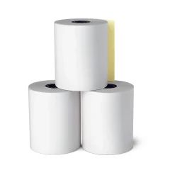 Staples Pos Paper<2 Part Carbonless Cash Register/POS Rolls, 3" x 90', 10/Pack (28389/452173)
