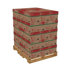 Staples Large Quantity Paper<30% Recycled 8.5" x 11" Copy Paper, 20 lbs., 92 Brightness, 500 Sheets/Ream, 400 Reams/Pallet (1893)