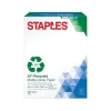 Staples Multipurpose Paper<30% Recycled 8.5" x 11" Multipurpose Paper, 20 lbs., 96 Brightness, 500/Ream (86035)