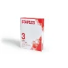 Staples Copy Paper<8.5" x 11" 3-Hole Punched Copy Paper, 20 lbs., 92 Brightness, 500/Ream (221192)