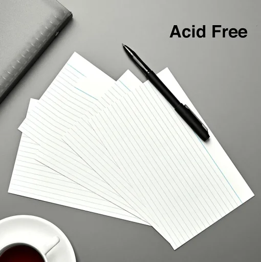 Staples Index Cards<5" x 8" Index Cards, Lined, White, 500/Pack (TR51006)