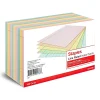 Staples Index Cards<4" x 6" Index Cards, Lined, Assorted Colors, 300/Pack (TR51000)