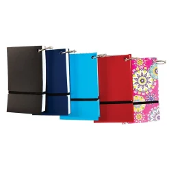 Staples Index Cards<5" x 3" Index Cards on a Ring, Wide Ruled, Assorted Designs and Colors (TR55162-US)