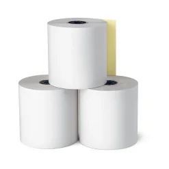 Staples Pos Paper<Carbonless Paper Rolls, 3"W x 85', 10/Pack (18223-CC)