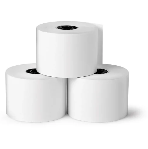 Staples Pos Paper<Cash Register/POS Rolls, 1 Ply, 1 1/2" x 128', 10/Pack (18218-CC)