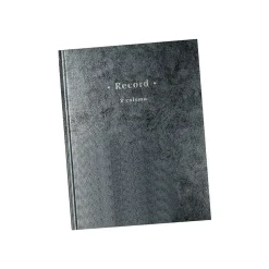Staples Accounting & Record Journals<Columnar Book, 2-Columns, 80 Pages, Grey, 40 Sheets/Book (ST26515)