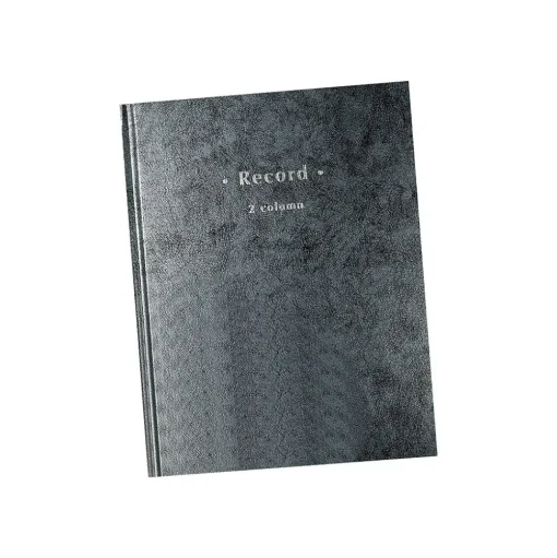 Staples Accounting & Record Journals<Columnar Book, 2-Columns, 80 Pages, Grey, 40 Sheets/Book (ST26515)