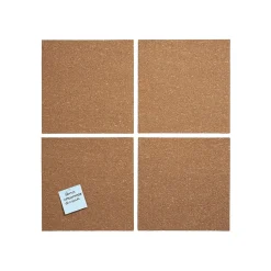 Staples Bulletin<Cork Bulletin Board, 1' x 1' (28717)
