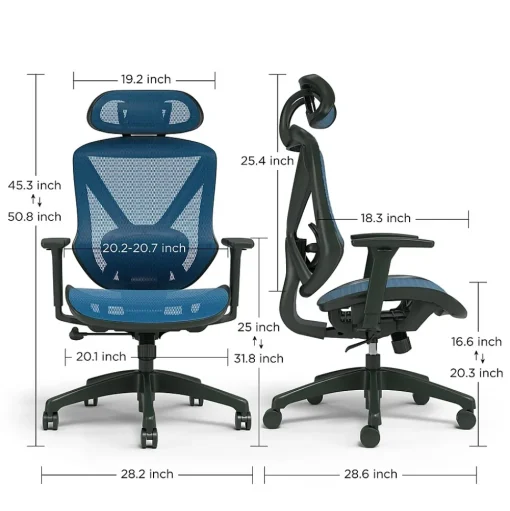 Staples Ergonomic Chairs<® Dexley Ergonomic Mesh Swivel Task Chair, (UN59375)
