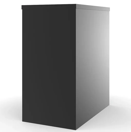 Staples File Cabinets<2-Drawer Mobile Vertical File Cabinet, Letter Size, Lockable, 29"H x 15"W x 25"D, Black (59555/25420)