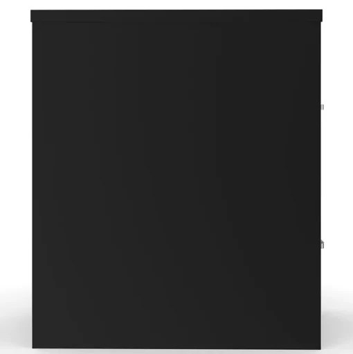 Staples File Cabinets<2-Drawer Mobile Vertical File Cabinet, Letter Size, Lockable, 29"H x 15"W x 25"D, Black (59555/25420)