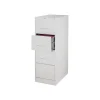 Staples File Cabinets<4-Drawer Vertical File Cabinet, Locking, Letter/Legal, Gray, 25"D (25167D)