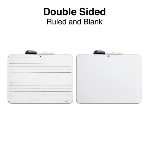 Staples Dry Erase<Dry-Erase Learning Board, 8.9" x 11.8" (44951)