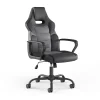 Emerge Gaming Chairs<Staples Vector Luxura Faux Leather Gaming Chair, Black & Gray (61108)