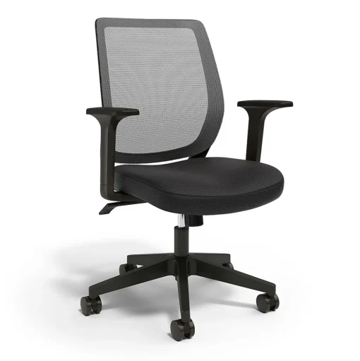 Staples Ergonomic Chairs<Essentials Ergonomic Fabric Swivel Task Chair, (UN56947)