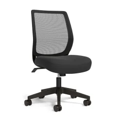 Staples Ergonomic Chairs<Essentials Ergonomic Fabric Swivel Task Chair, (UN56947)