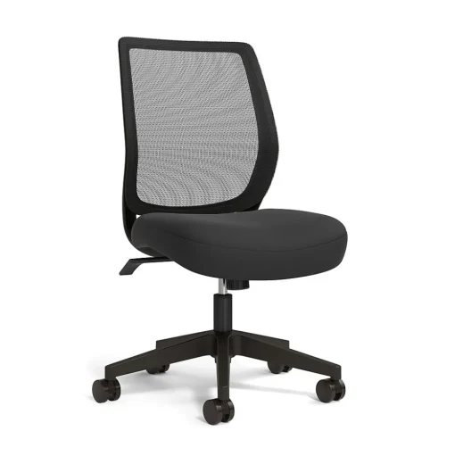 Staples Ergonomic Chairs<Essentials Ergonomic Fabric Swivel Task Chair, (UN56947)