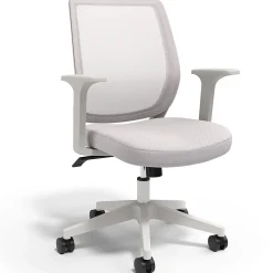 Staples Ergonomic Chairs<Essentials Ergonomic Fabric Swivel Task Chair, (UN58149)