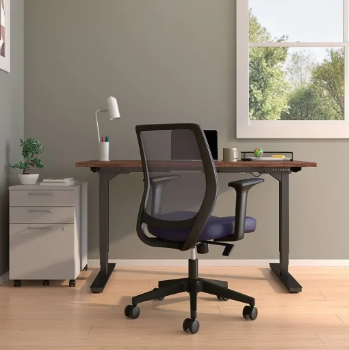 Staples Ergonomic Chairs<® Essentials Ergonomic Fabric Swivel Task Chair, (UN56965)