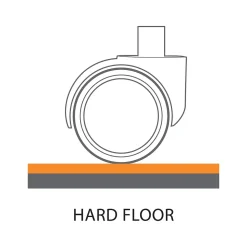 Staples Chair Mats<Hard Floor Chair Mat with Lip, 36" x 48", Clear Vinyl (22024-US)