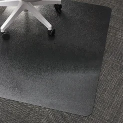 Staples Chair Mats<Hard Floor Chair Mat, 36" x 48", Black (26990)