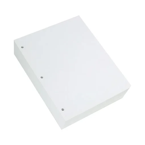 Staples Copy Paper<3-Hole Punch Copy Paper, 8.5" x 11", 20 lbs., 500 Sheets/Ream, 10 Reams/Carton (221192)