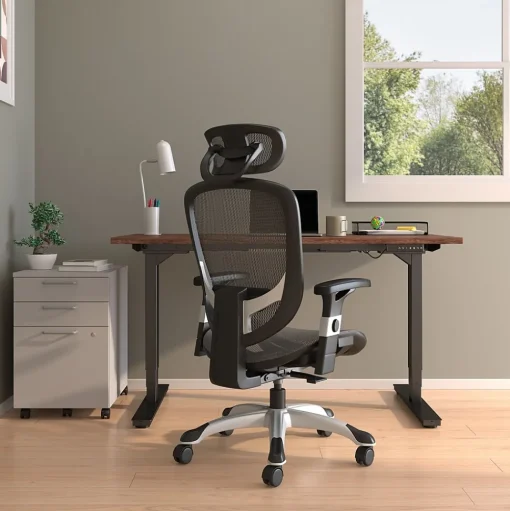 Staples Ergonomic Chairs<Hyken Ergonomic Mesh Swivel Task Chair, (UN59464)