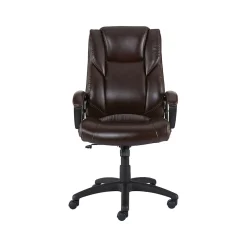 Staples Ergonomic Chairs<Kelburne Luxura Ergonomic Faux Leather Swivel Executive Chair, (58227-CC)