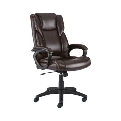 Staples Ergonomic Chairs<Kelburne Luxura Ergonomic Faux Leather Swivel Executive Chair, (58227-CC)