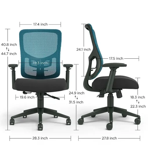 Staples Ergonomic Chairs<Kroy Ergonomic Fabric Swivel Task Chair, (UN59458)