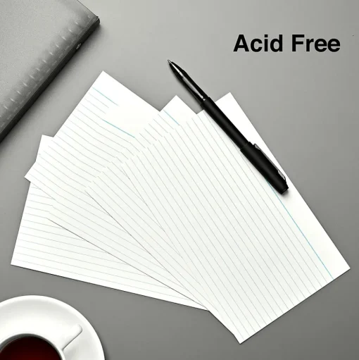 Staples Index Cards<® Lined Index Cards, 5" x 8", White, 100 Cards/Pack (ST51016-CC)
