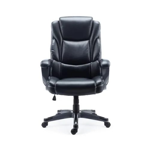 Staples Ergonomic Chairs<Mcallum Ergonomic Bonded Leather Swivel Manager Chair, (51473)