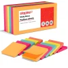 Staples Sticky Notes<Notes, 3" x 3", Dusk to Dawn Collection, 100 Sheet/Pad, 12 Pads/Pack (S-33BR12/52567)