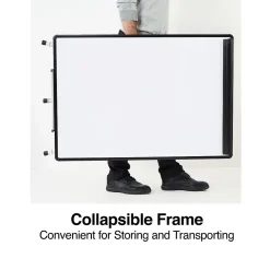 Staples Dry Erase<Presentation Flip Chart Easel, White Steel (28217US/50445US)