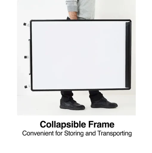 Staples Dry Erase<Presentation Flip Chart Easel, White Steel (28217US/50445US)