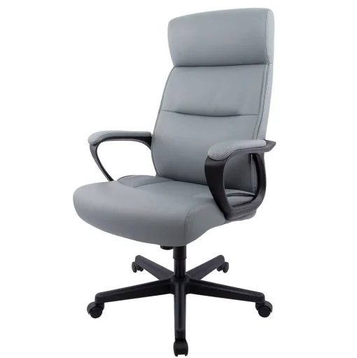 Staples Ergonomic Chairs<® Rutherford Ergonomic Faux Leather Swivel Executive Chair, (58677V)