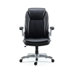 Staples Ergonomic Chairs<Sorina Ergonomic Bonded Leather Swivel Executive Chair, (58262)