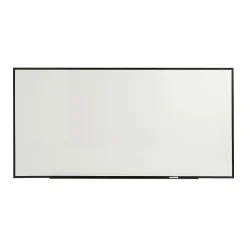 Staples Dry Erase<Standard Durable Melamine Dry-Erase Whiteboard, Aluminum Frame, 8' x 4' (52684-CC)