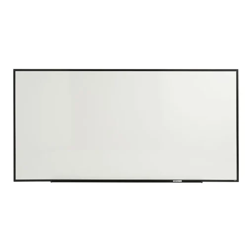 Staples Dry Erase<Standard Durable Melamine Dry-Erase Whiteboard, Aluminum Frame, 8' x 4' (52684-CC)