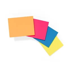 Staples Sticky Notes<Stickies 1 1/2" x 2" Bright Notes, 12 Pads/Pack (S-152BR12/52556)